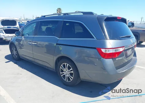 2013 Honda Odyssey Ex-L from USA, damaged, VIN 5FNRL5H65DB014505